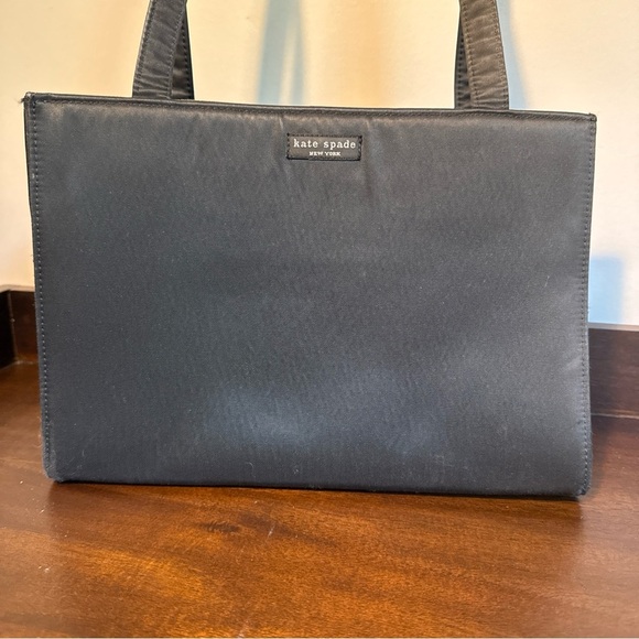 Kate Spade NY 90s Sam Mini Box Purse Vintage Black Handbag Vintage B - Picture 2 of 12